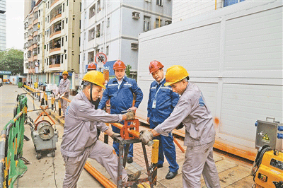 圳城中村和老旧住宅区管道天然气改造（