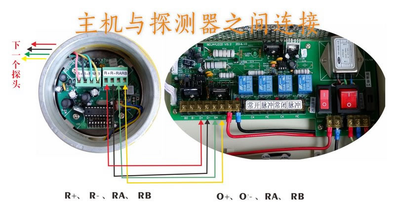 迈思通燃气探测器接线